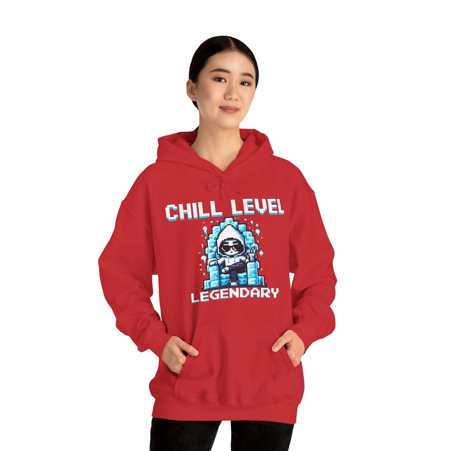 Frost-King Hoodie of Eternal Chill – “Chill Level: Legendary”