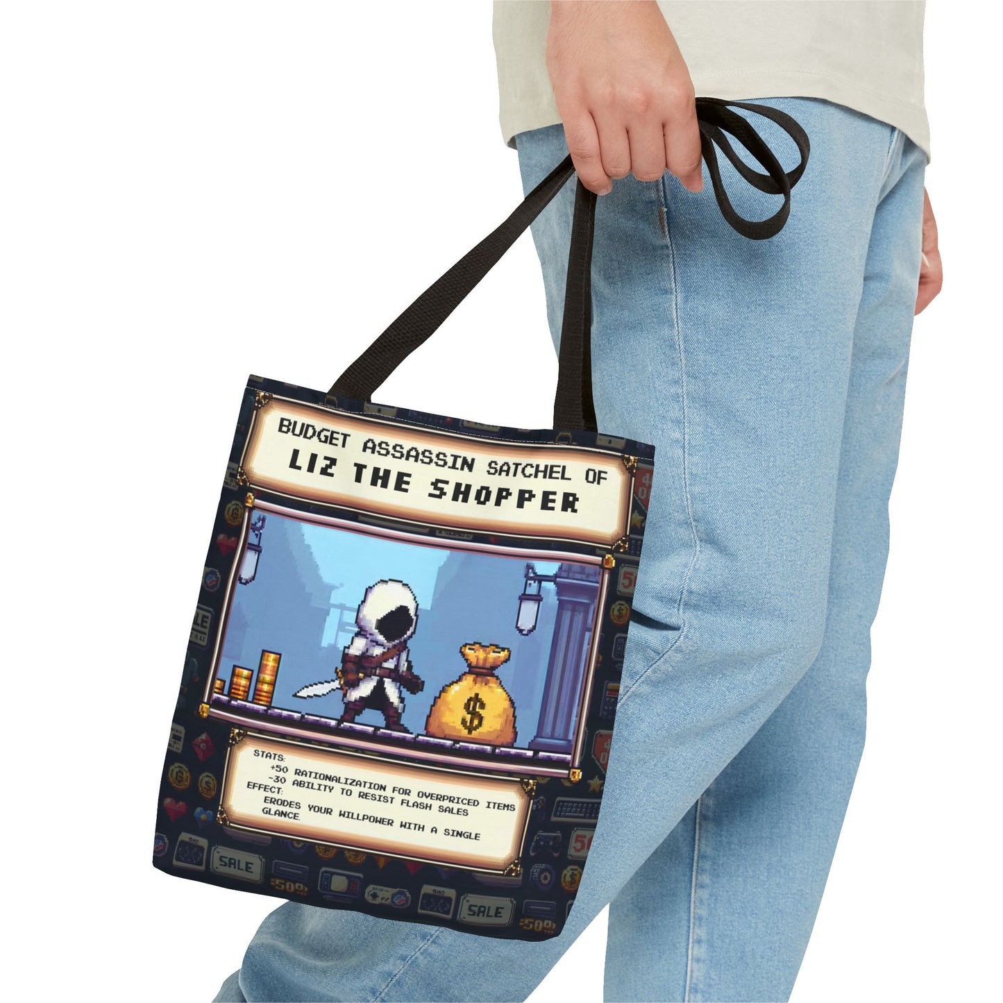 Budget Assassin Satchel – Personalized Rogue-Class Tote