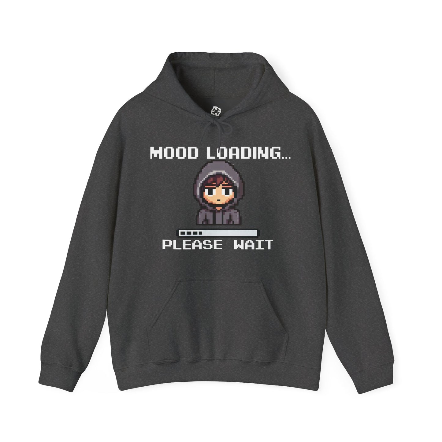 Hoodie of Mood Buffering – “Mood Loading: Please Wait” for Social Laggers