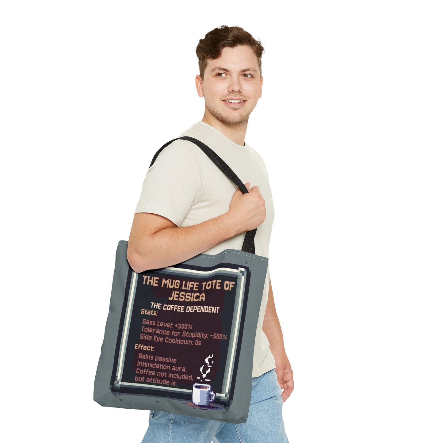 Mug life Personalized Tote Bag