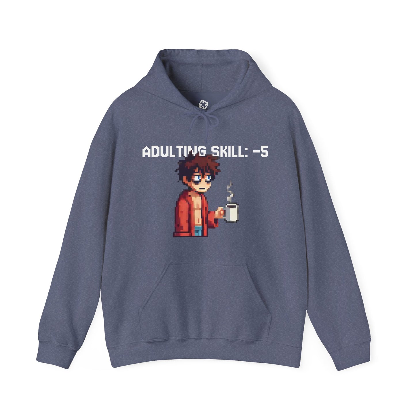 Daily Debuff Hoodie: -5 Adulting