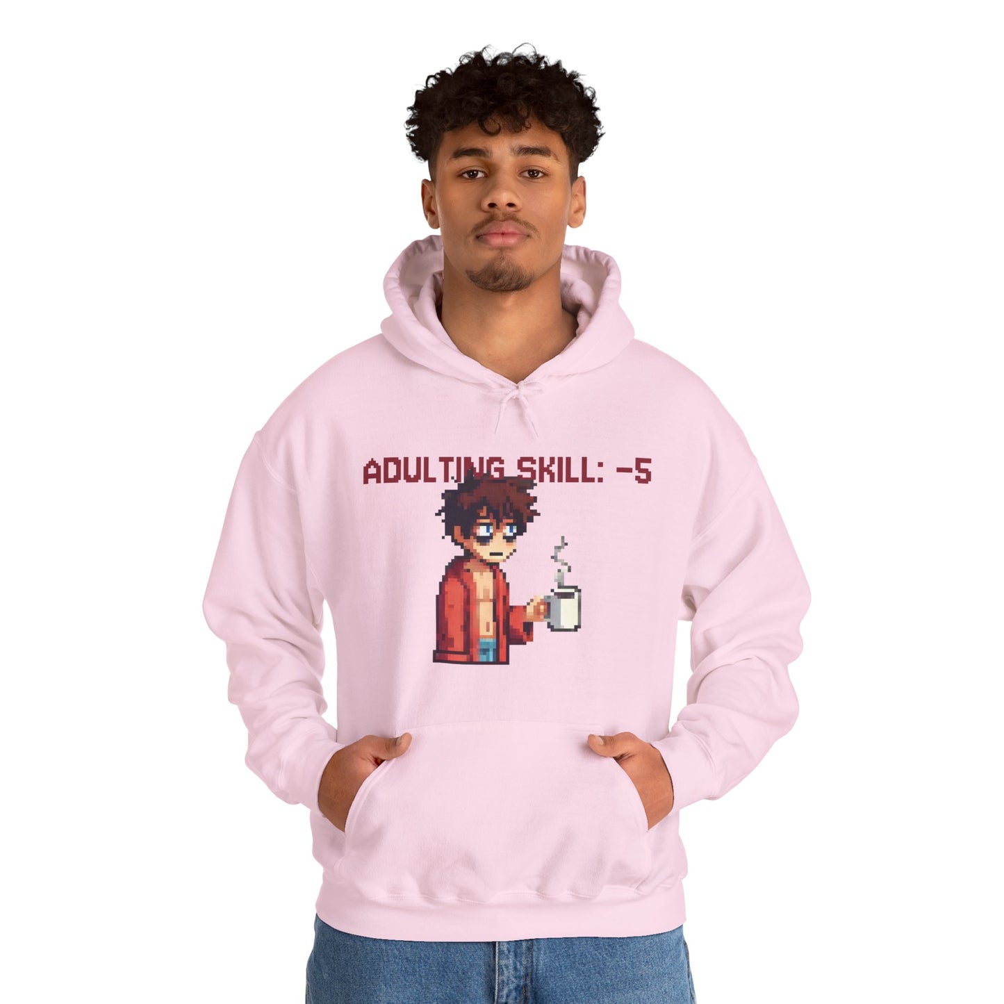 Daily Debuff Hoodie: -5 Adulting