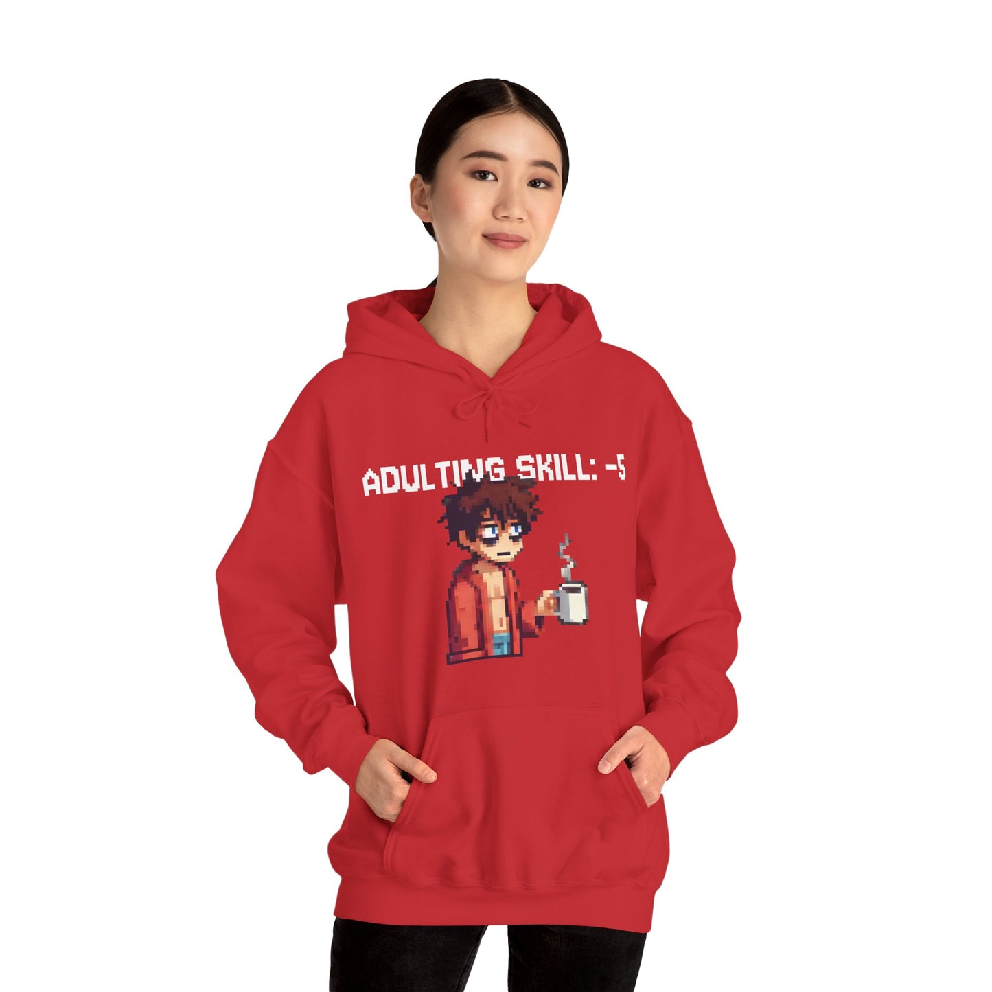 Daily Debuff Hoodie: -5 Adulting
