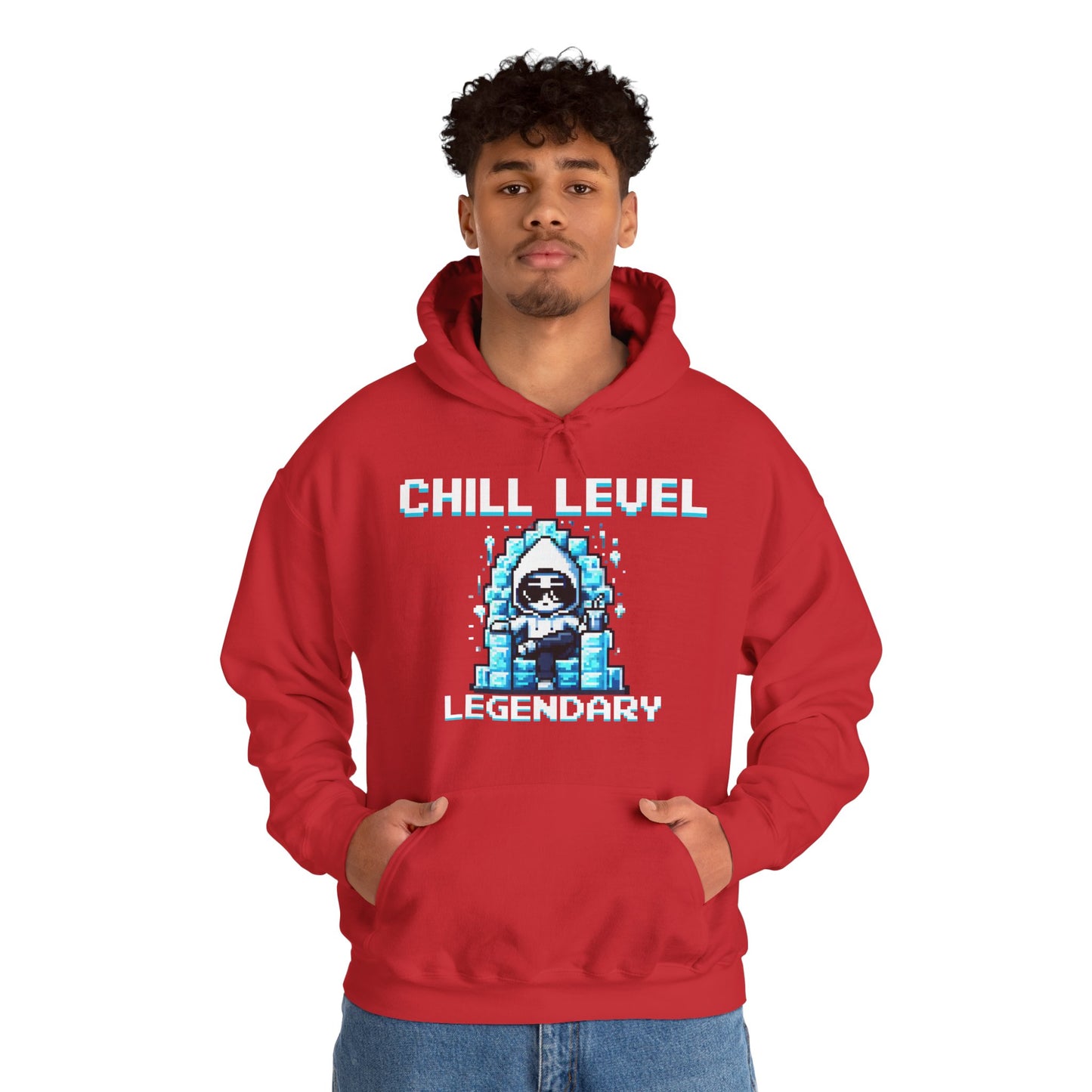Frost-King Hoodie of Eternal Chill – “Chill Level: Legendary”