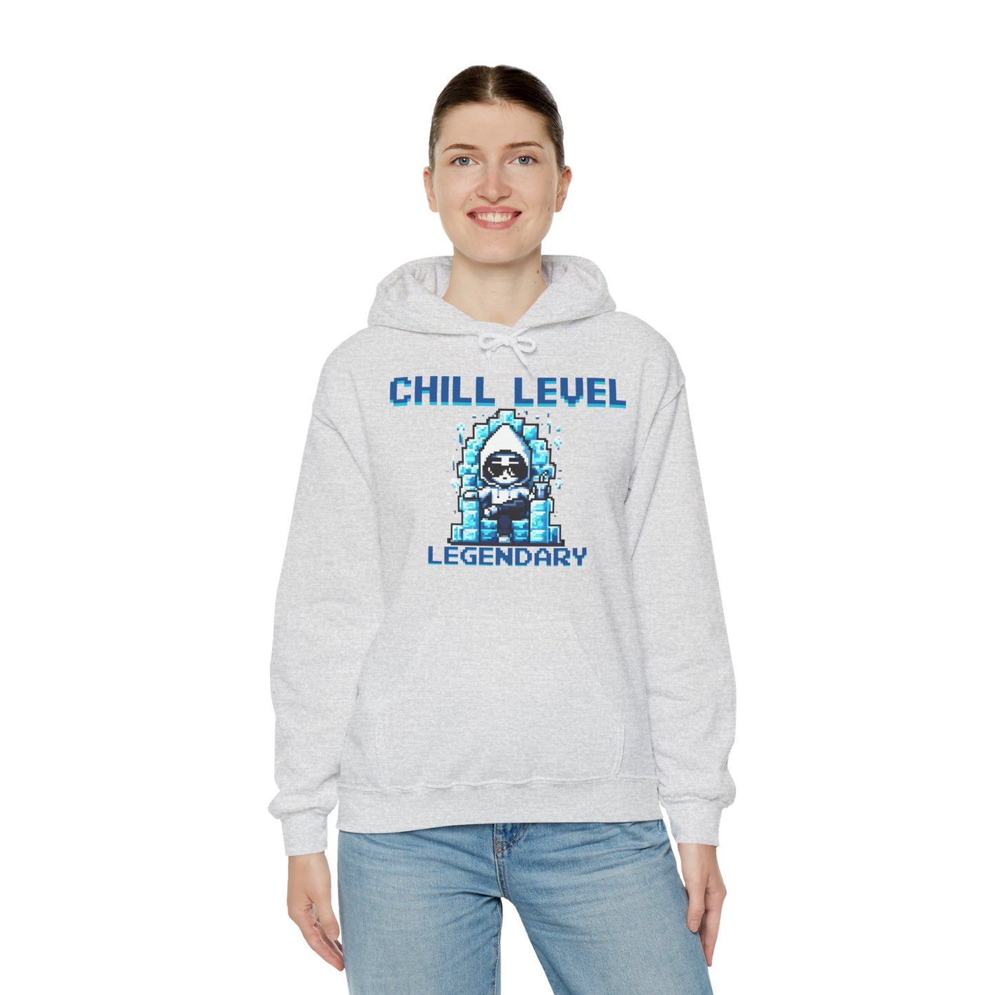 Frost-King Hoodie of Eternal Chill – “Chill Level: Legendary”