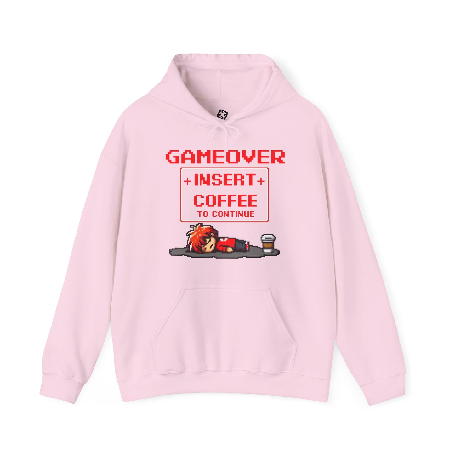 Respawn Hoodie of Low Battery – “Game Over, Insert Coffee to Continue”