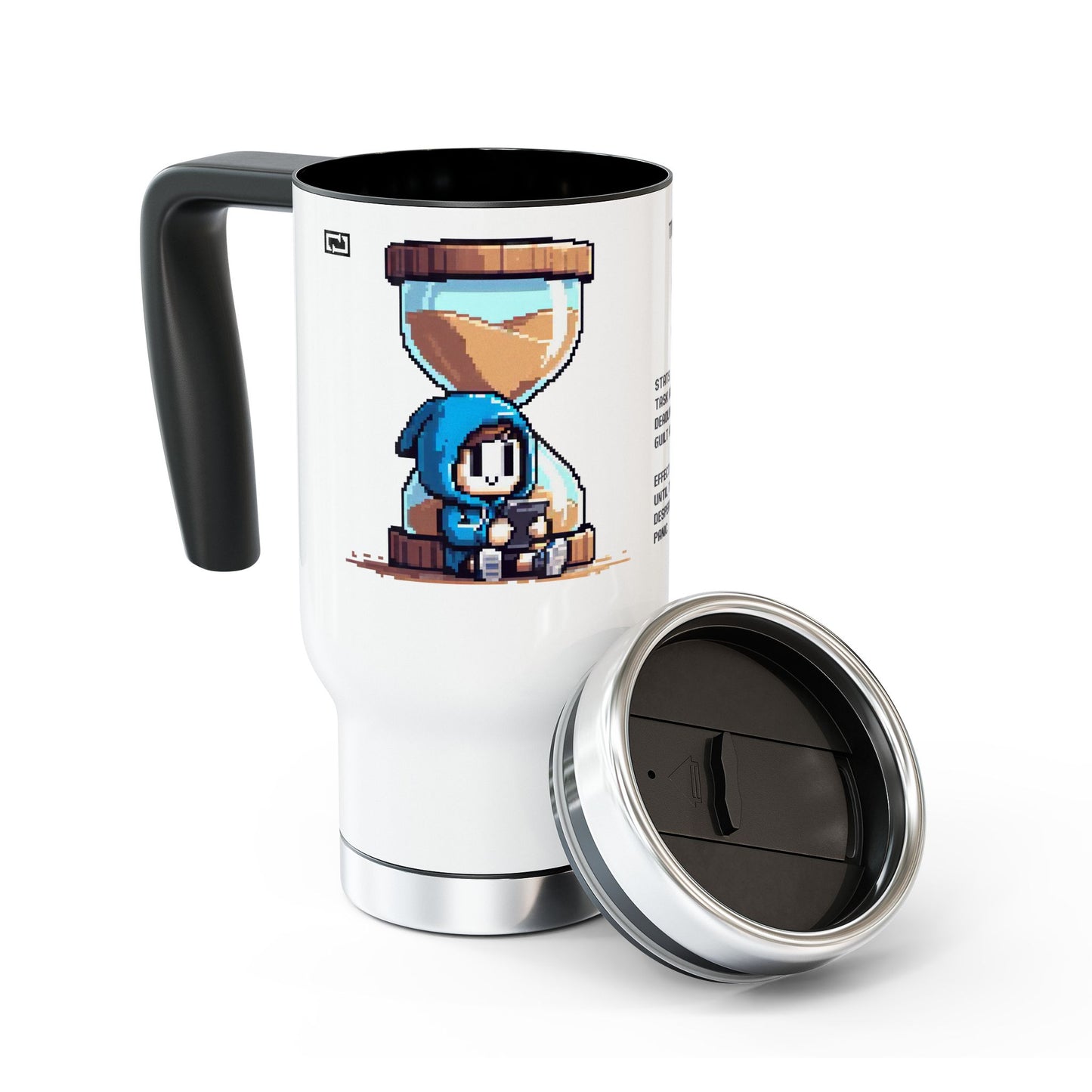 Epic Tumbler of Eternal Procrastinator – 14oz Personalized Mug for Last-Minute Legends
