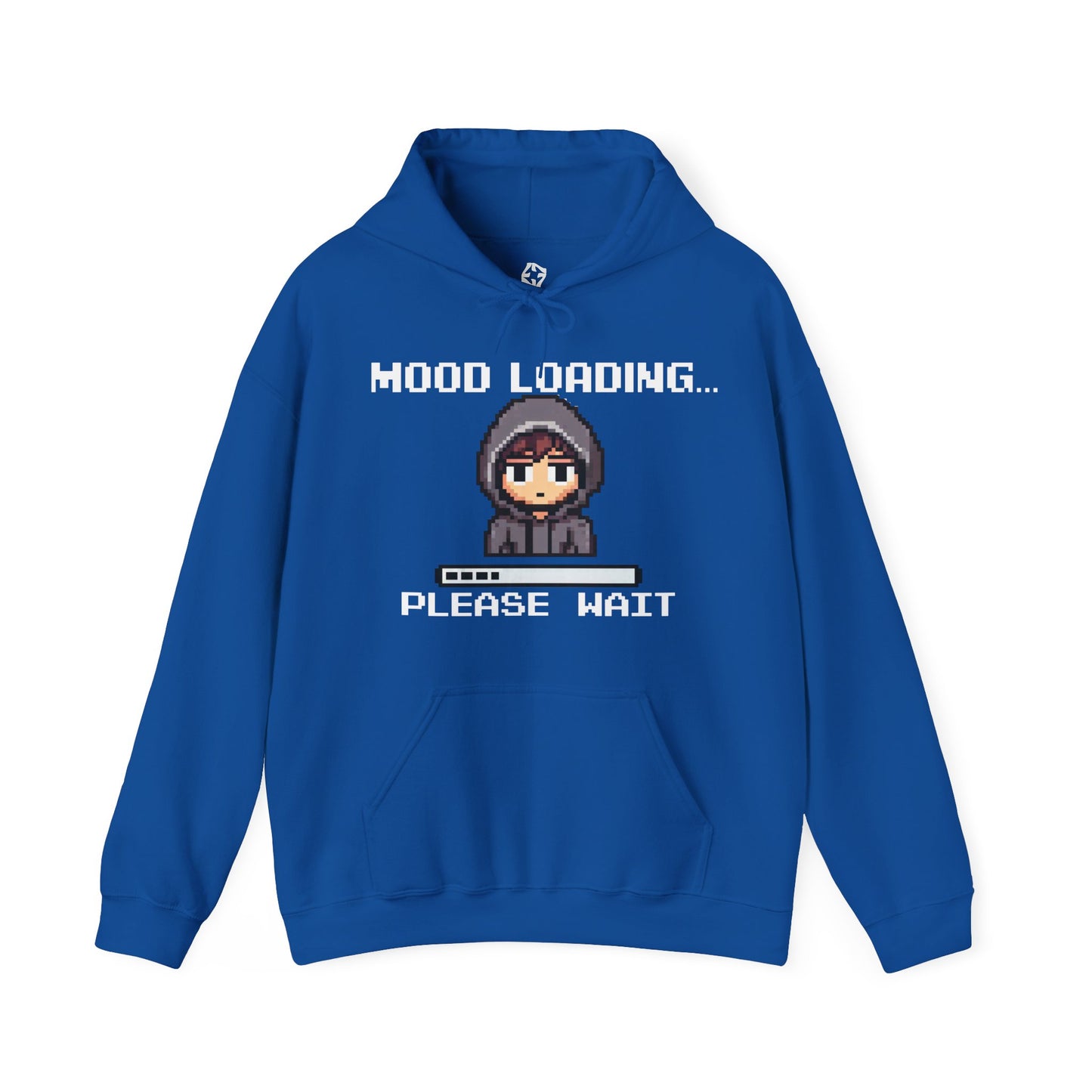 Hoodie of Mood Buffering – “Mood Loading: Please Wait” for Social Laggers