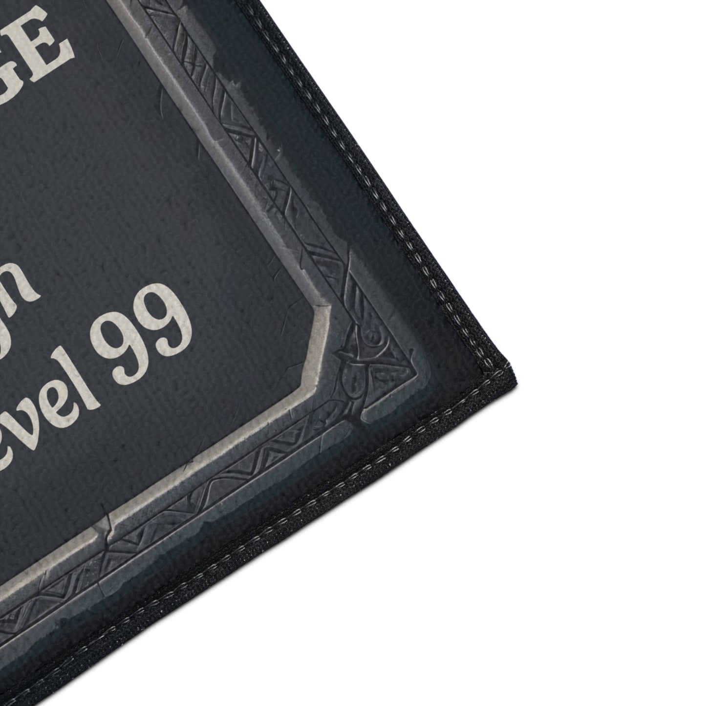 Silent Glare Mage Doormat - Personalized with your name - Free Shipping