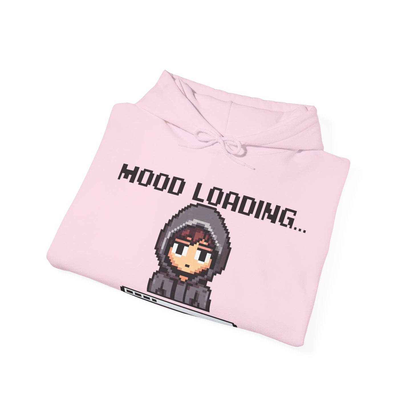 Hoodie of Mood Buffering – “Mood Loading: Please Wait” for Social Laggers