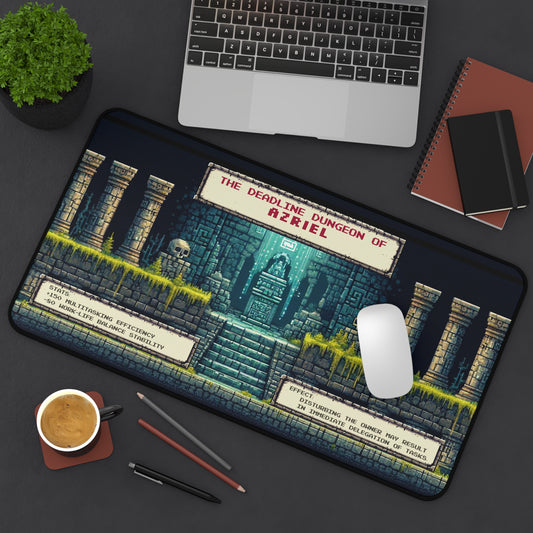 Deadline Dungeon Deskpad - Personalized with your name - Free Shipping