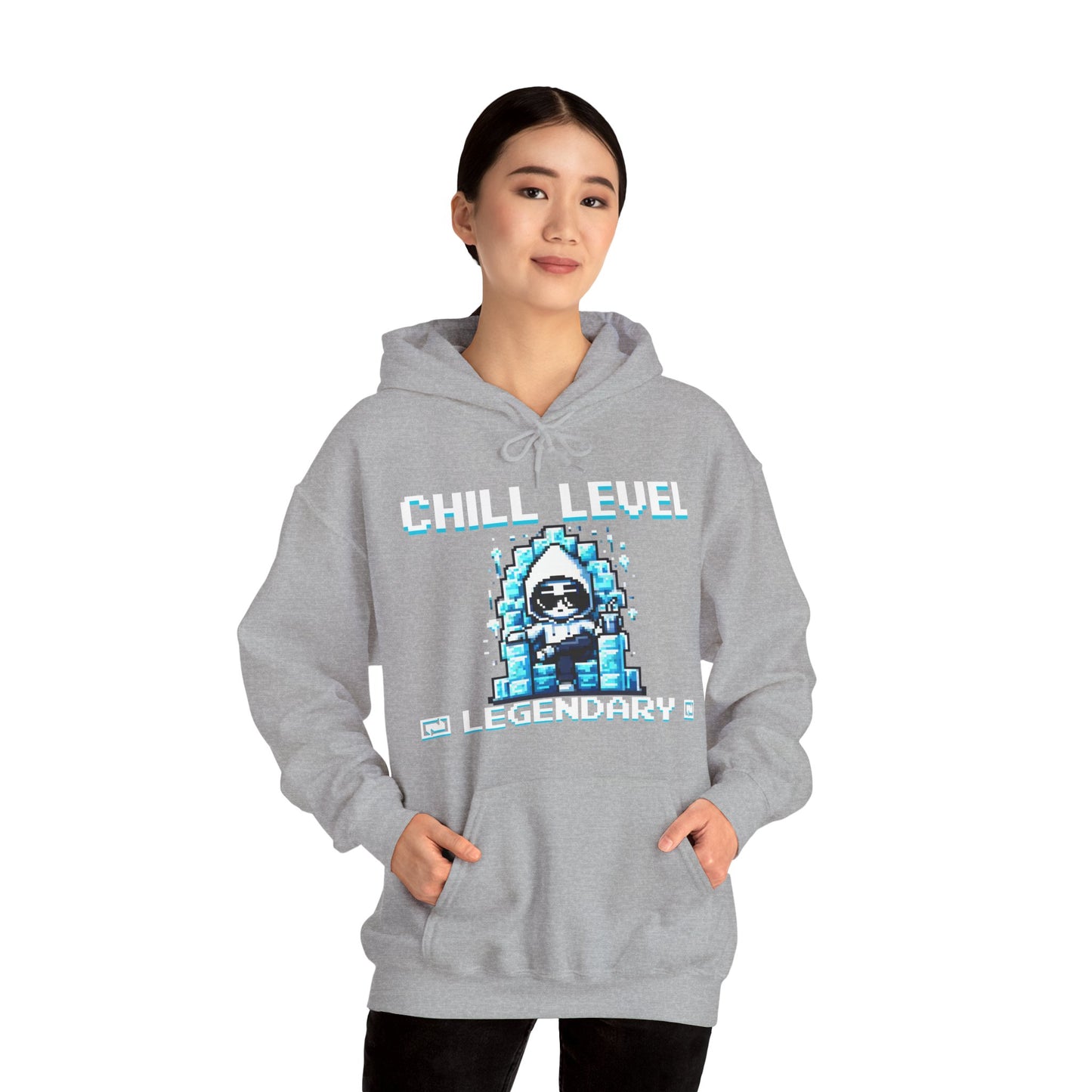 Frost-King Hoodie of Eternal Chill – “Chill Level: Legendary”