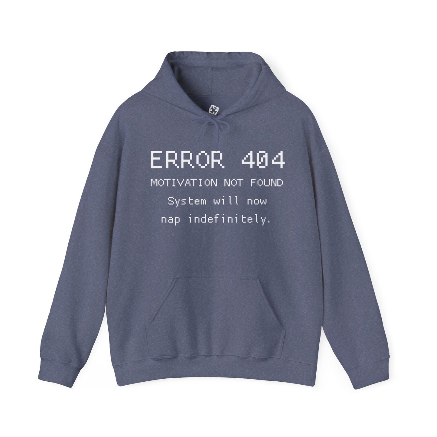 ERROR 404 Hoodie – Nap Mode Enabled