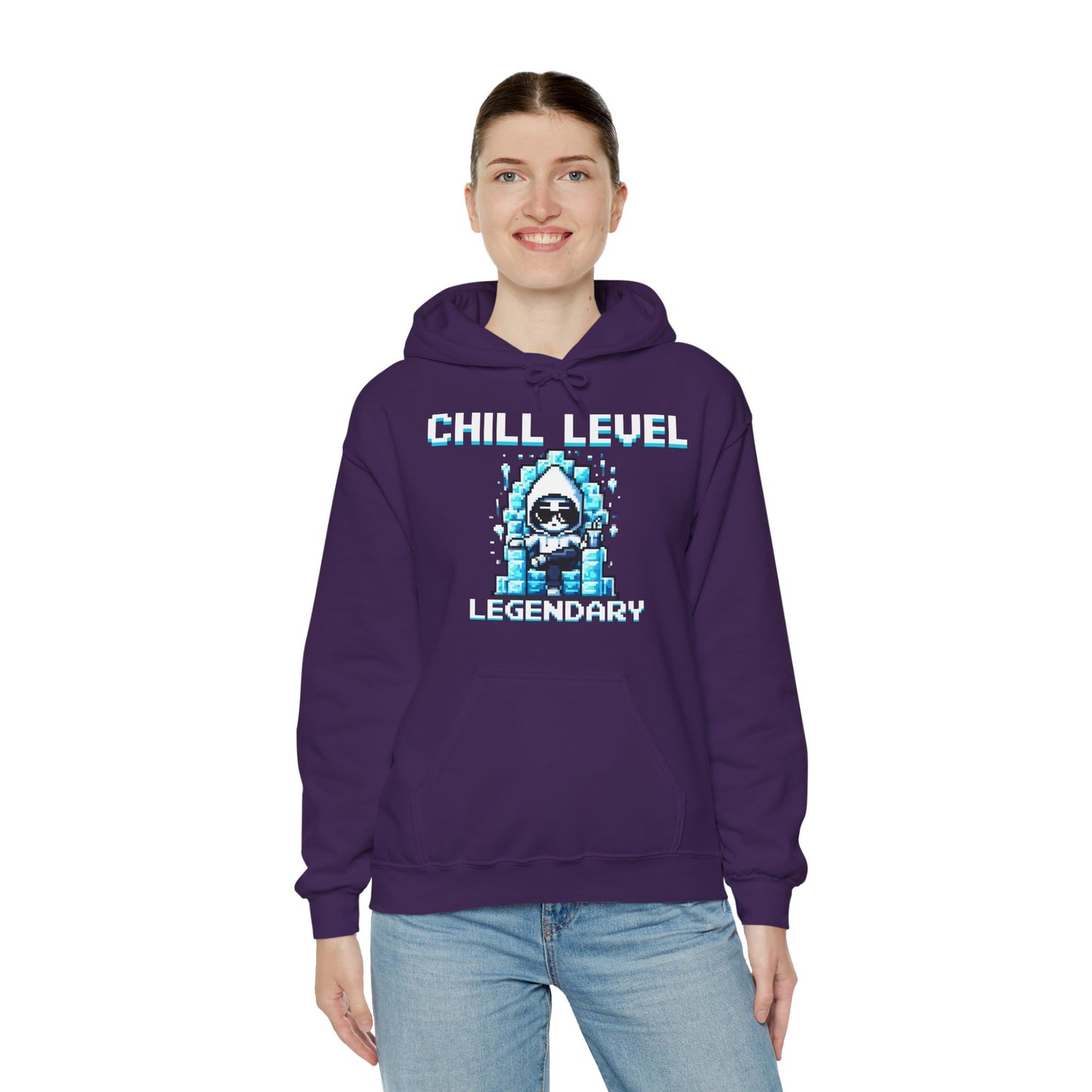 Frost-King Hoodie of Eternal Chill – “Chill Level: Legendary”