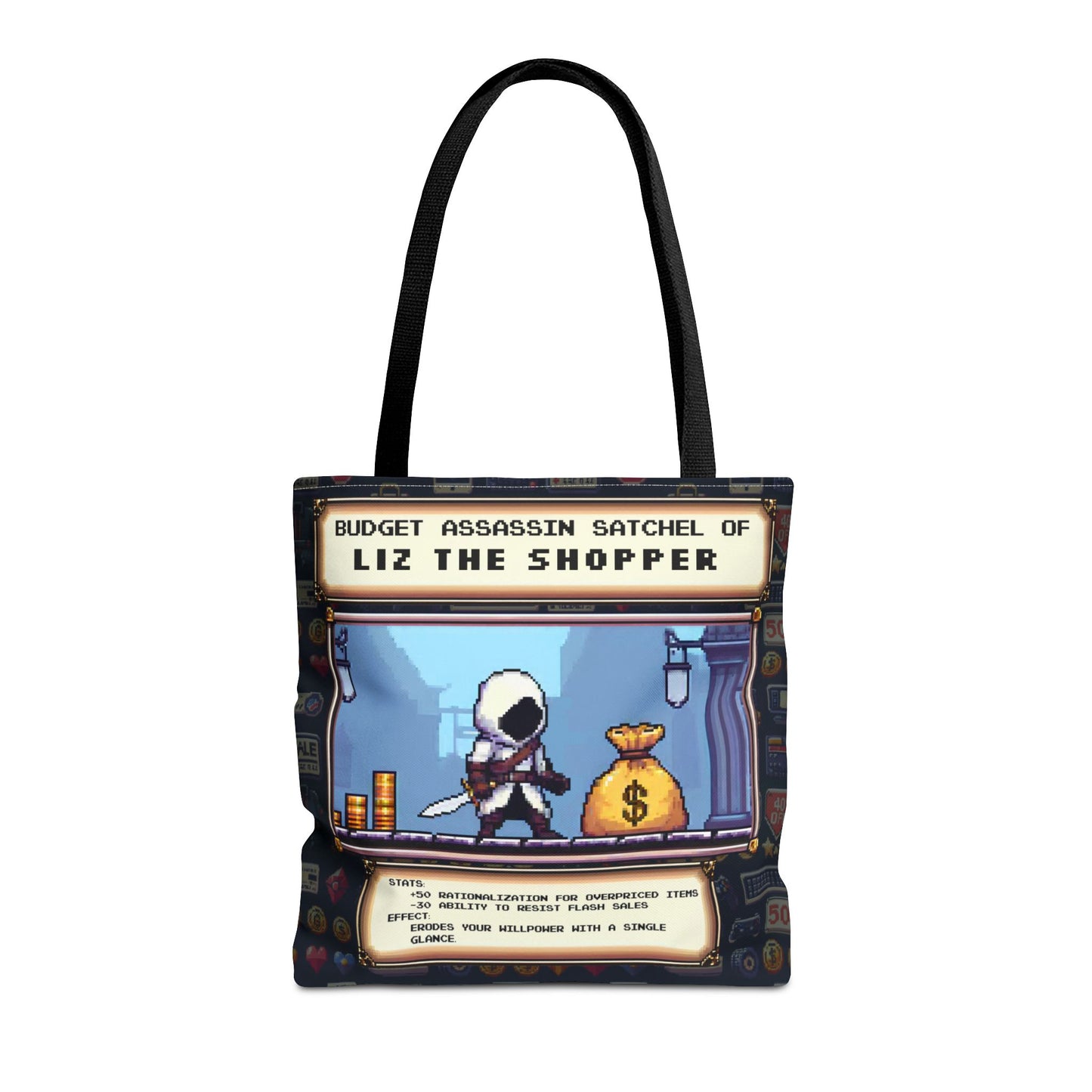 Budget Assassin Satchel – Personalized Rogue-Class Tote