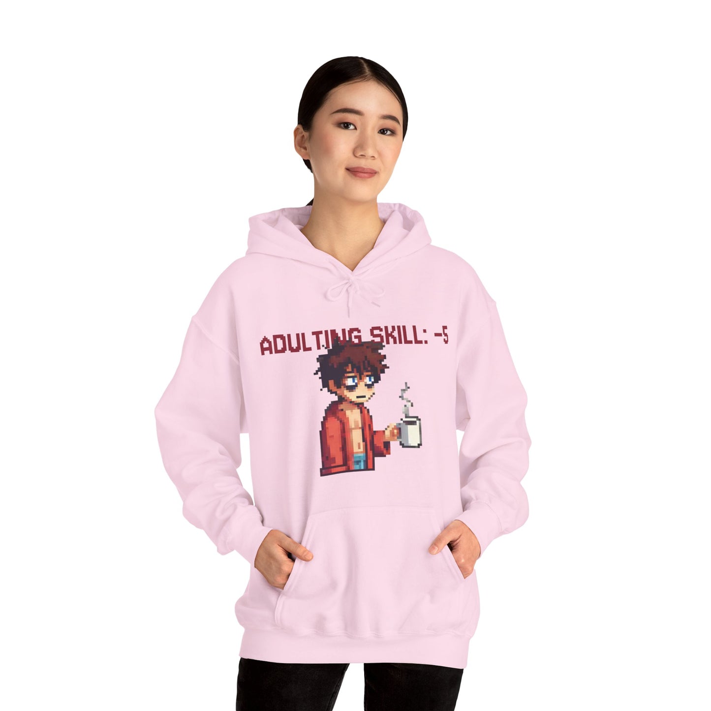 Daily Debuff Hoodie: -5 Adulting