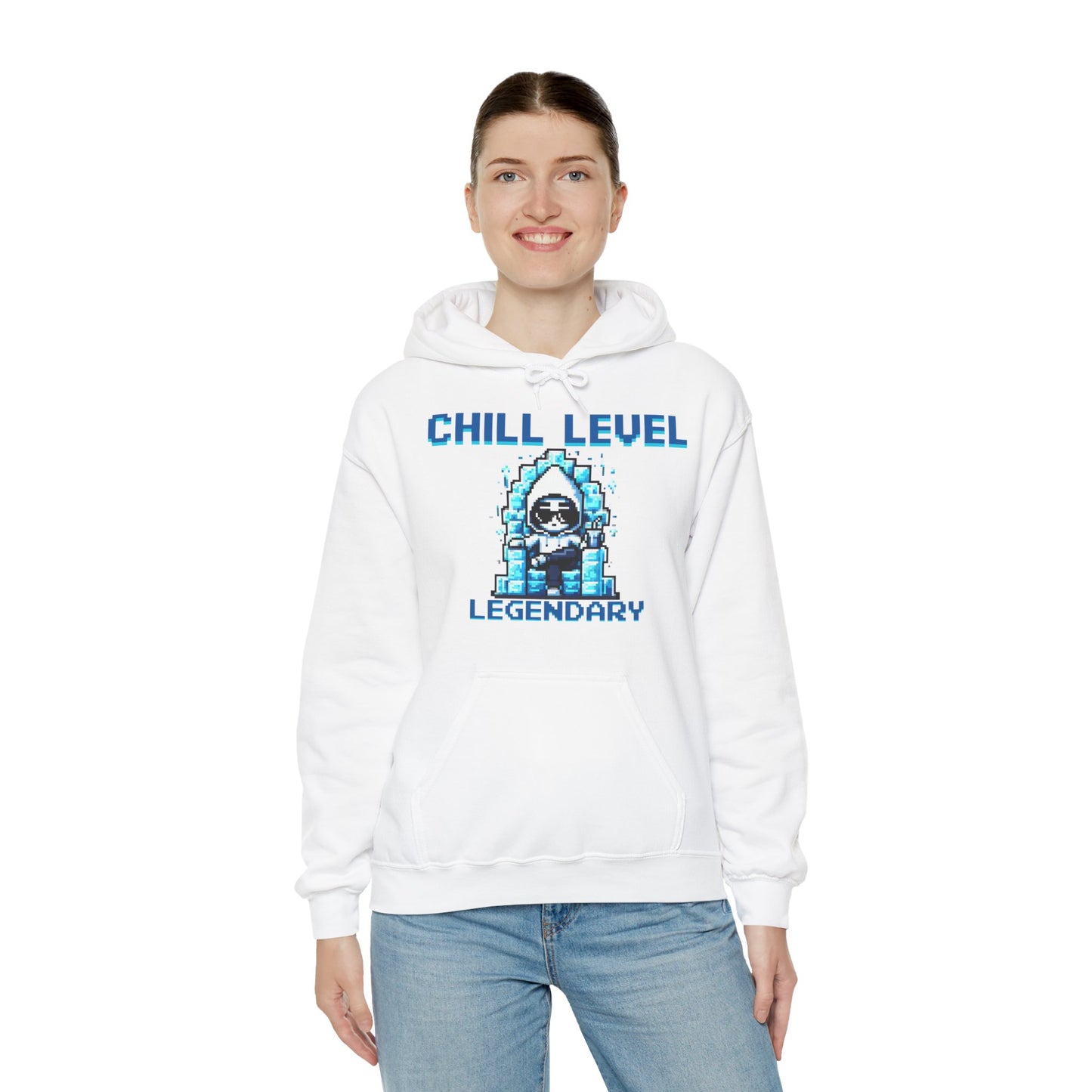 Frost-King Hoodie of Eternal Chill – “Chill Level: Legendary”