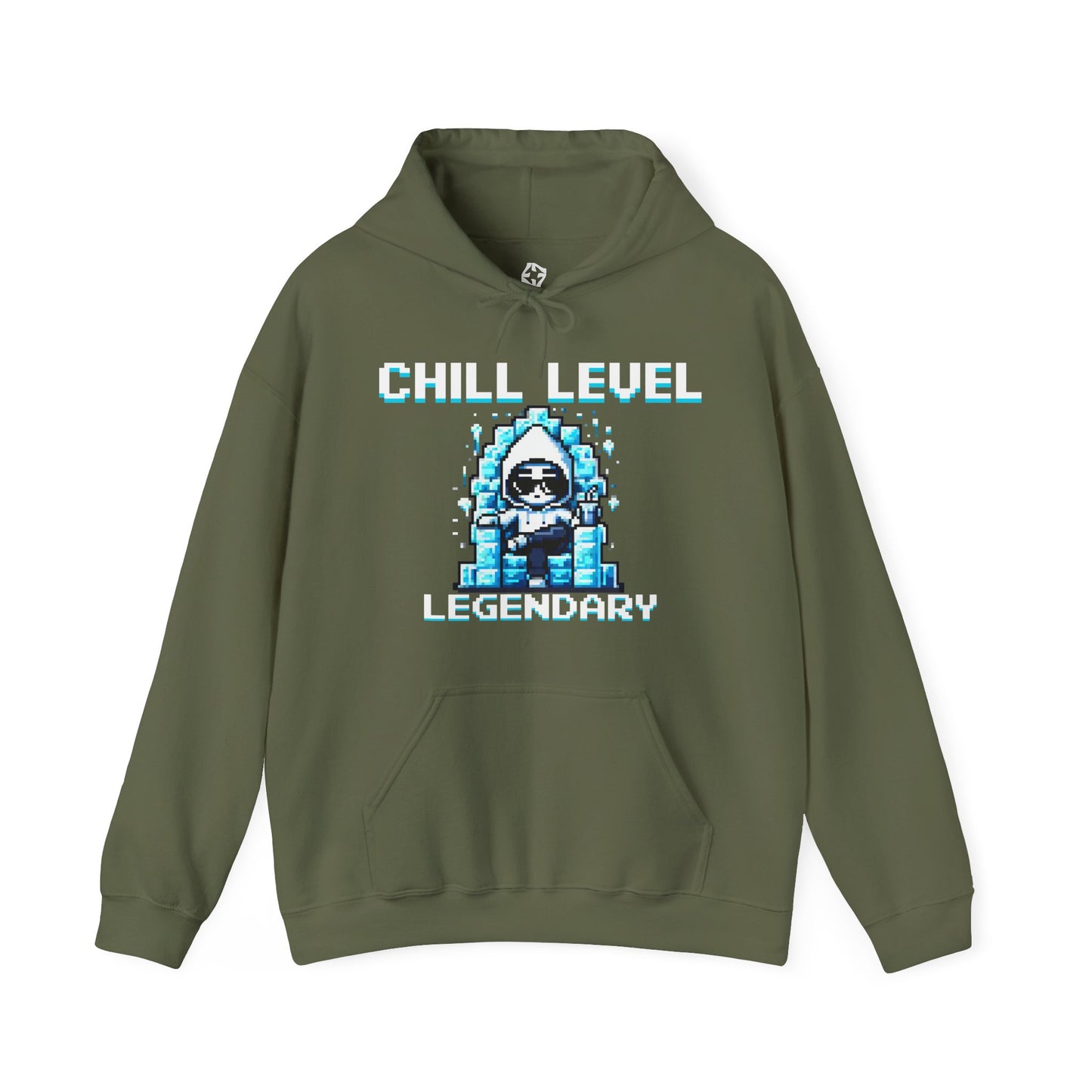 Frost-King Hoodie of Eternal Chill – “Chill Level: Legendary”