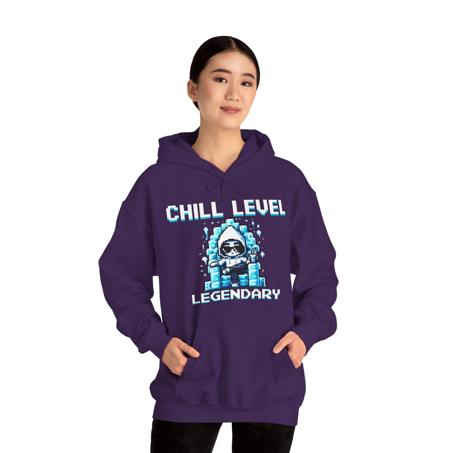 Frost-King Hoodie of Eternal Chill – “Chill Level: Legendary”