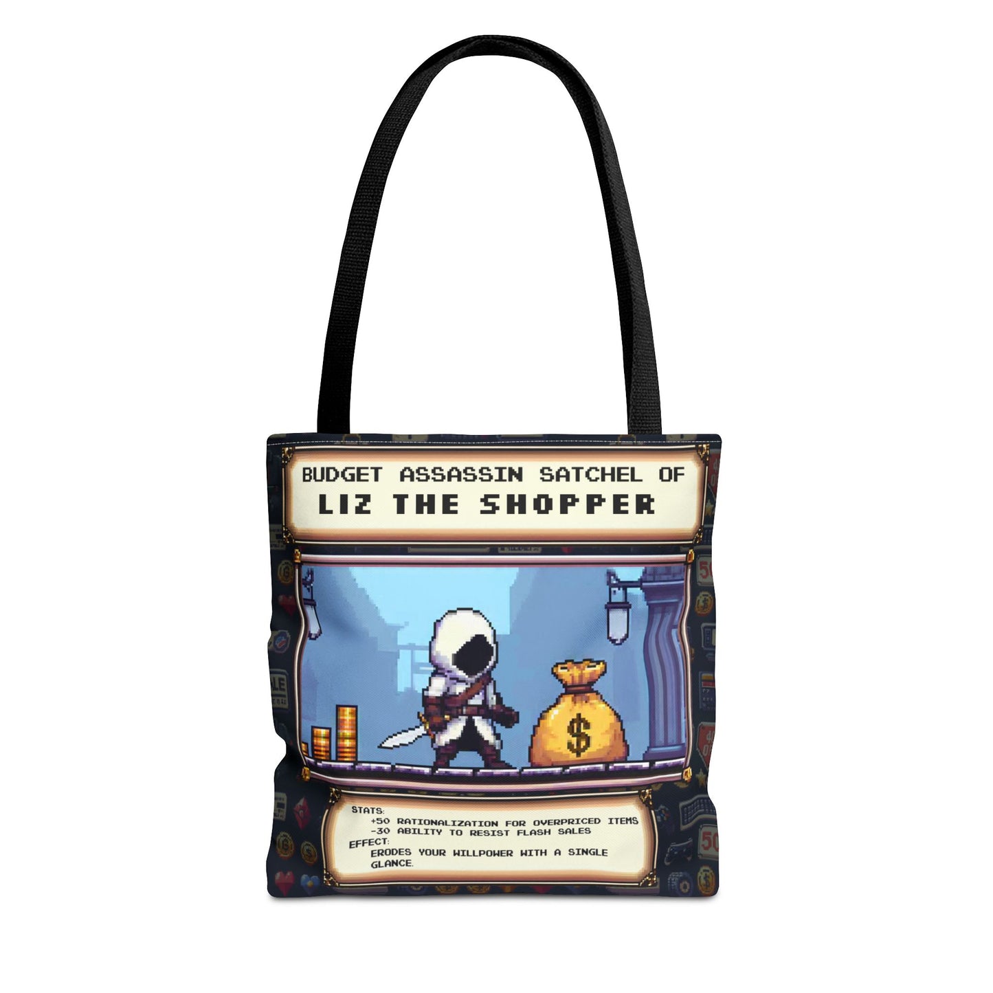 Budget Assassin Satchel – Personalized Rogue-Class Tote