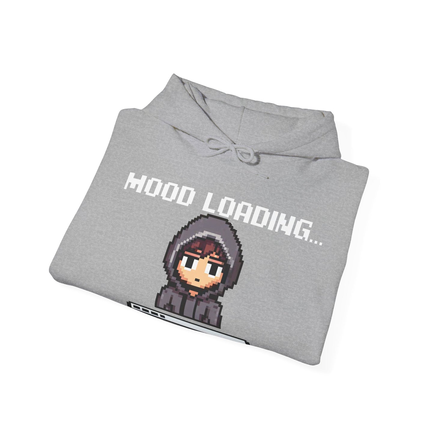 Hoodie of Mood Buffering – “Mood Loading: Please Wait” for Social Laggers