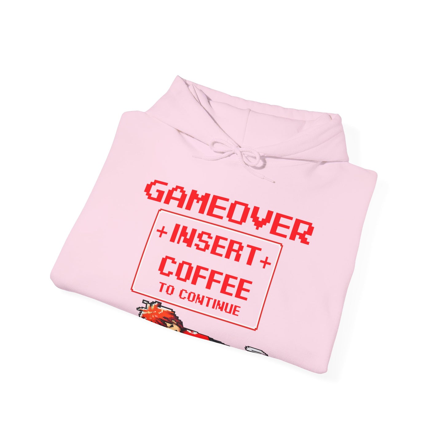 Respawn Hoodie of Low Battery – “Game Over, Insert Coffee to Continue”