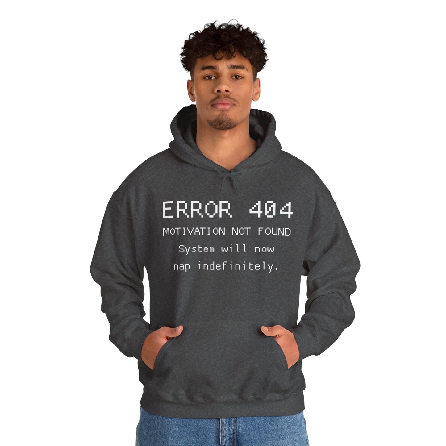 ERROR 404 Hoodie – Nap Mode Enabled