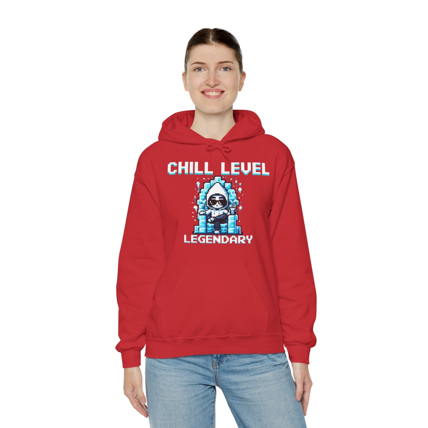 Frost-King Hoodie of Eternal Chill – “Chill Level: Legendary”