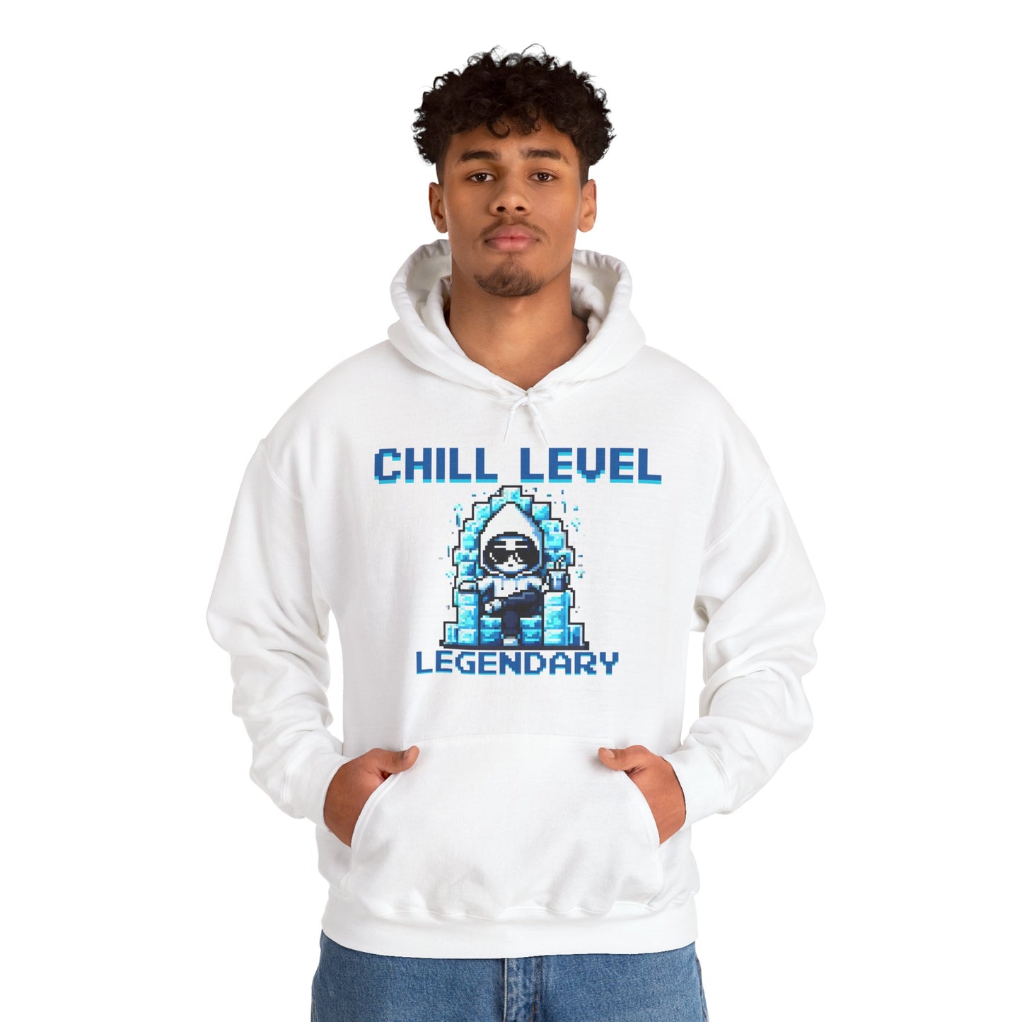 Frost-King Hoodie of Eternal Chill – “Chill Level: Legendary”
