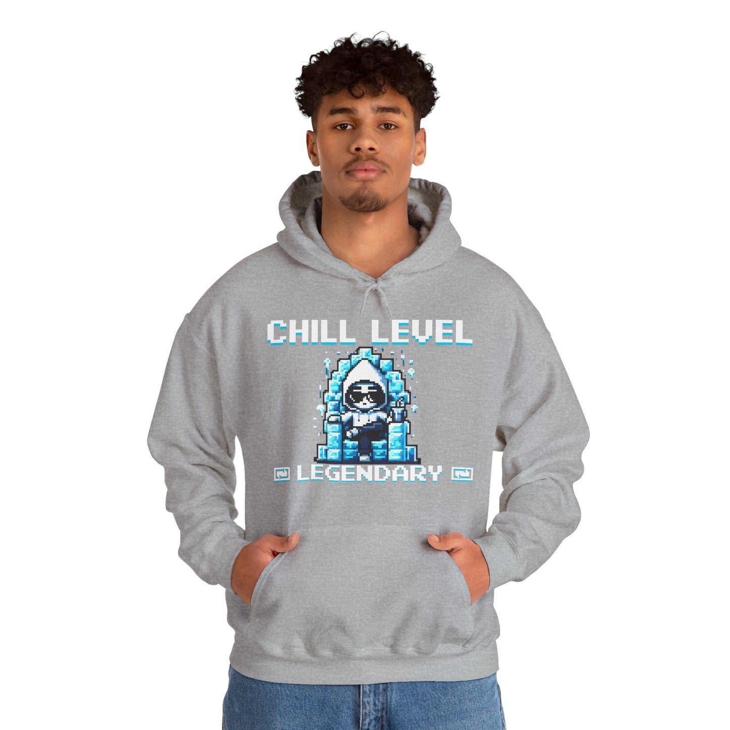 Frost-King Hoodie of Eternal Chill – “Chill Level: Legendary”
