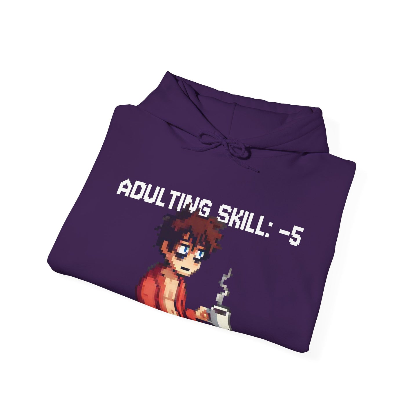 Daily Debuff Hoodie: -5 Adulting