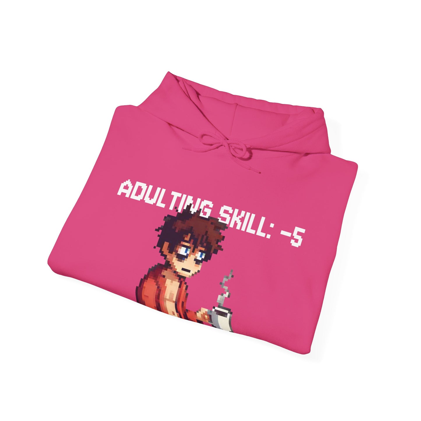 Daily Debuff Hoodie: -5 Adulting