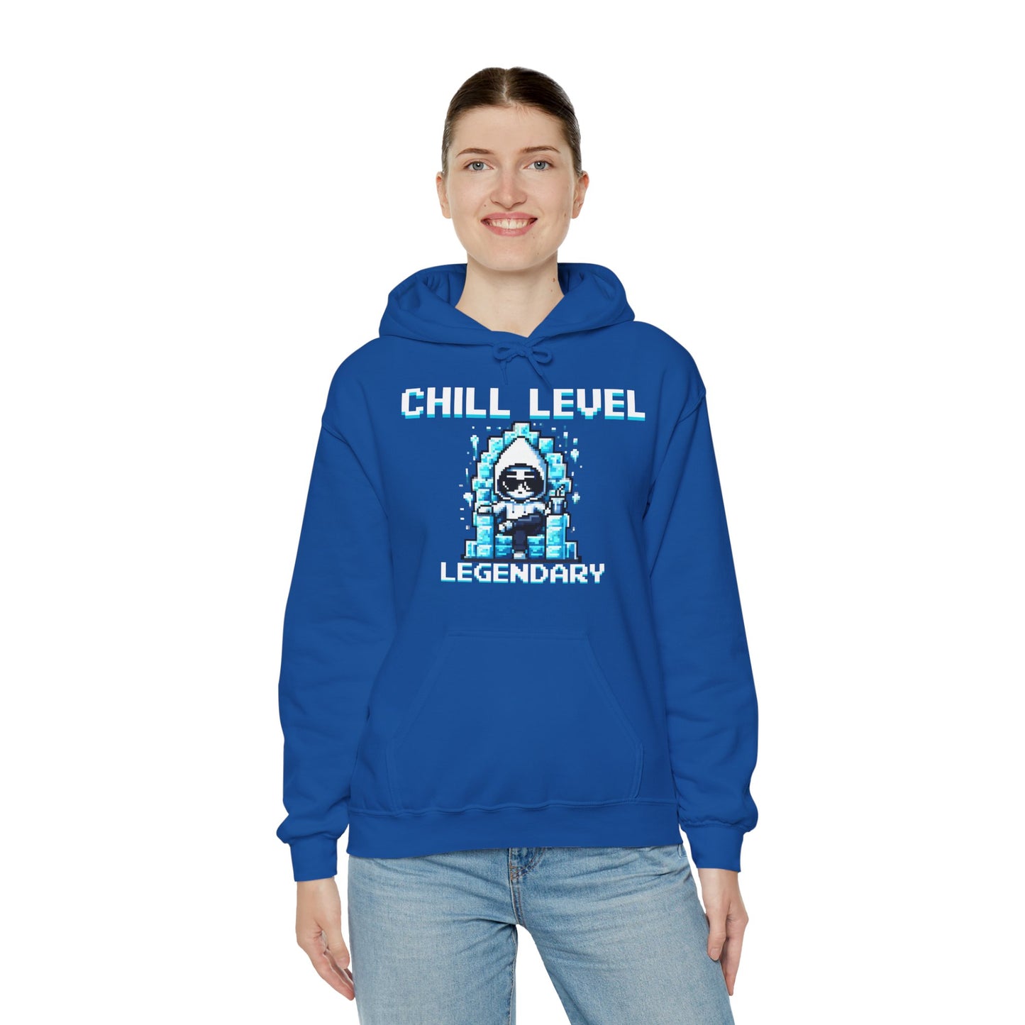 Frost-King Hoodie of Eternal Chill – “Chill Level: Legendary”