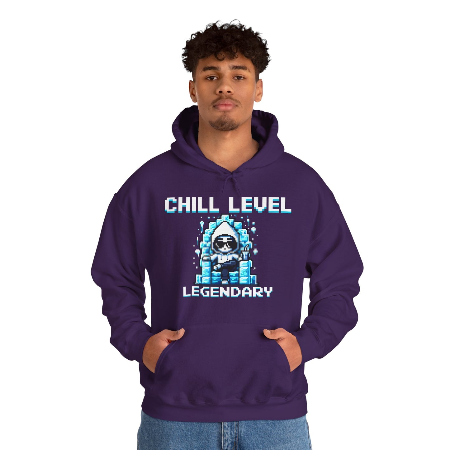 Frost-King Hoodie of Eternal Chill – “Chill Level: Legendary”