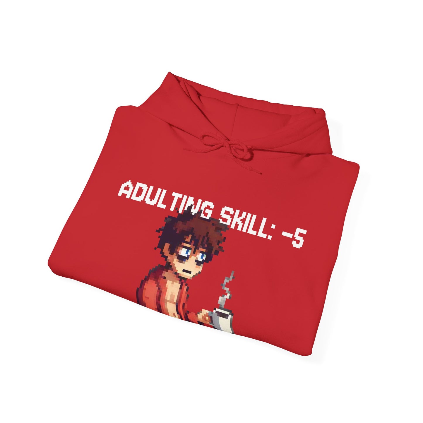 Daily Debuff Hoodie: -5 Adulting