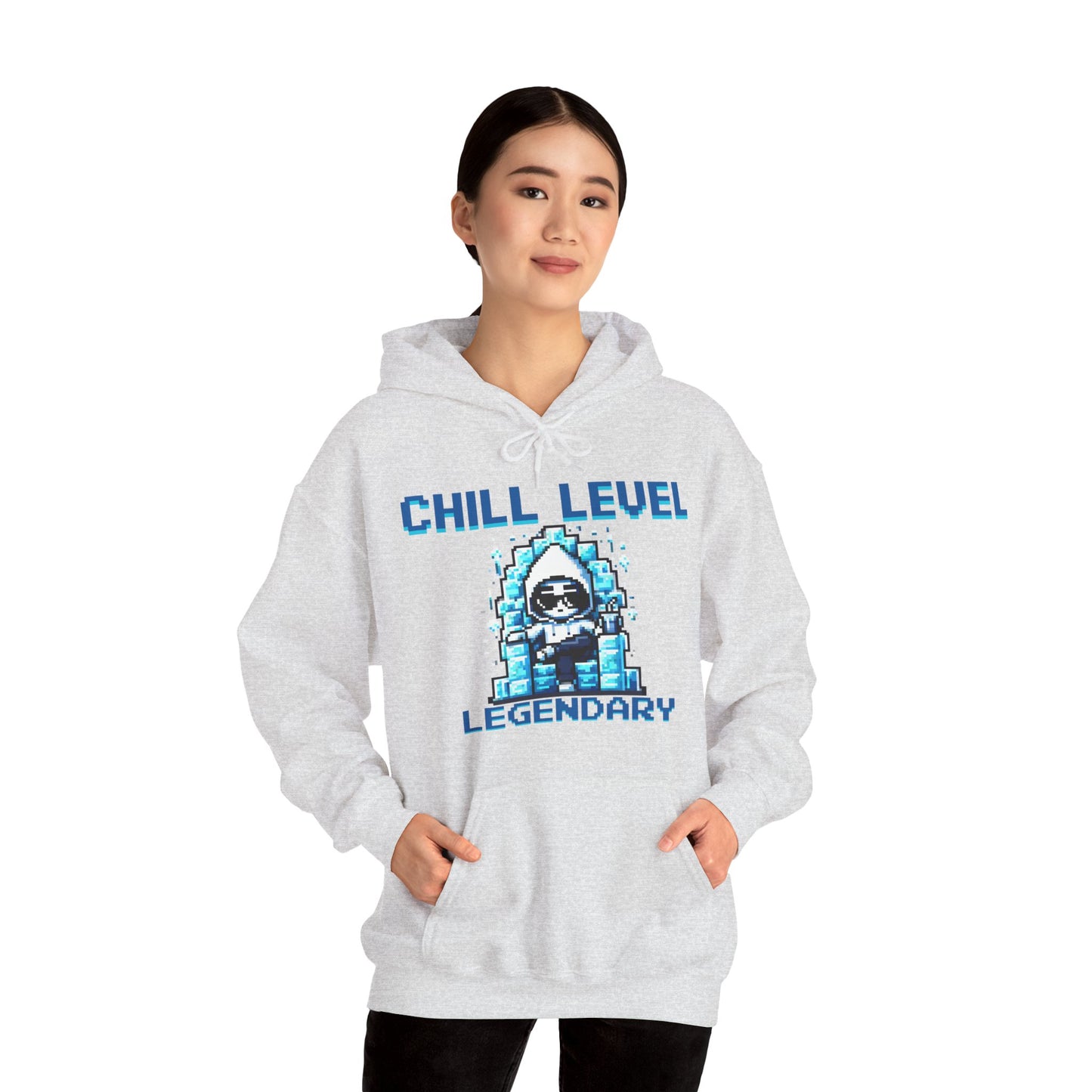 Frost-King Hoodie of Eternal Chill – “Chill Level: Legendary”