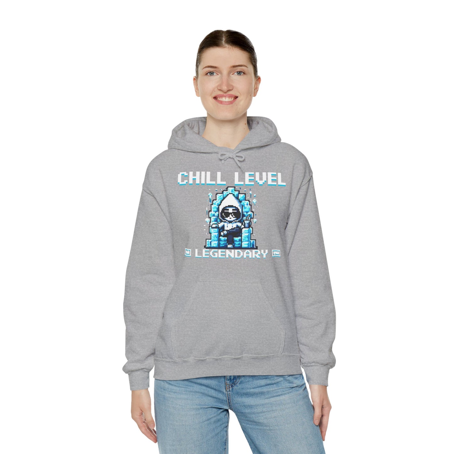 Frost-King Hoodie of Eternal Chill – “Chill Level: Legendary”