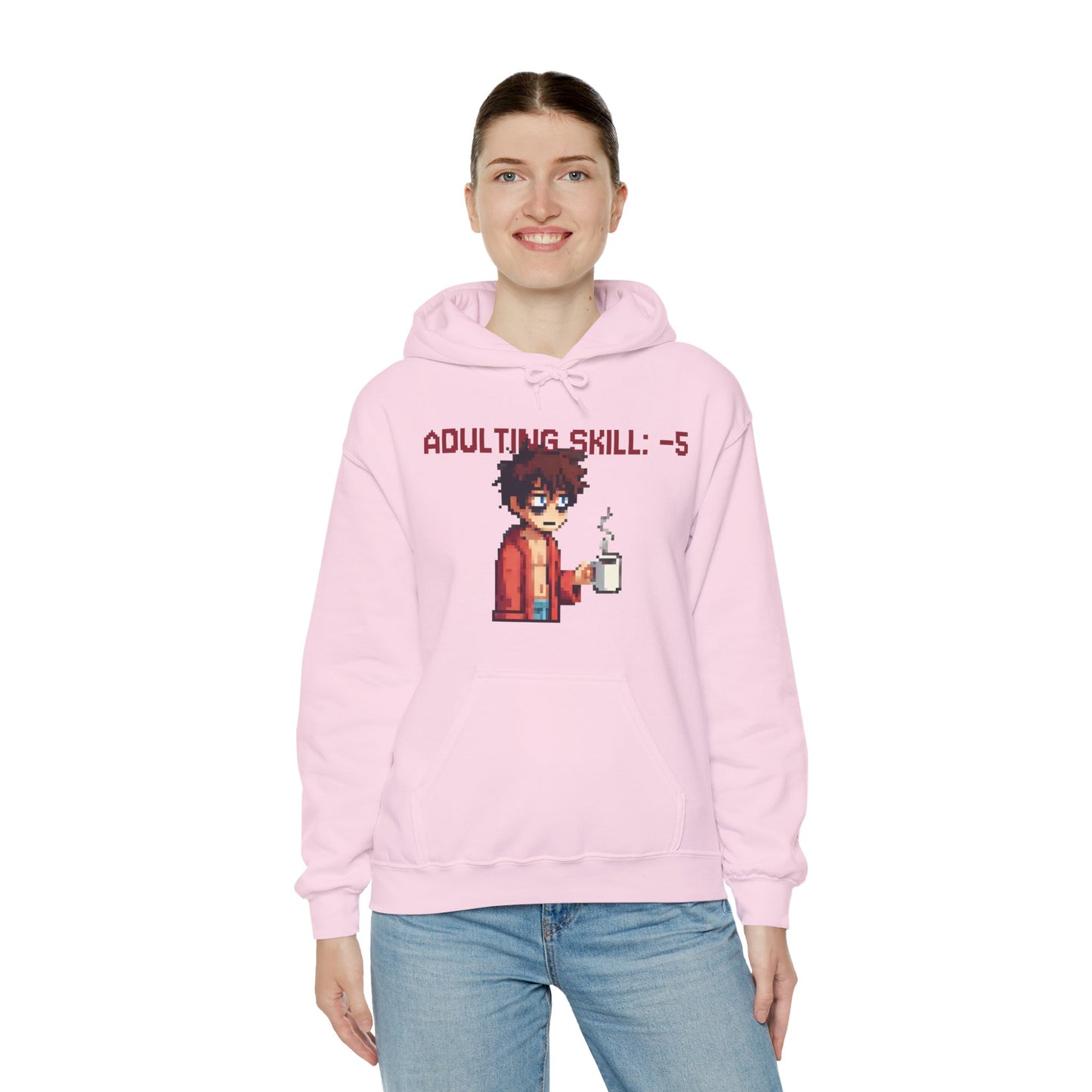 Daily Debuff Hoodie: -5 Adulting