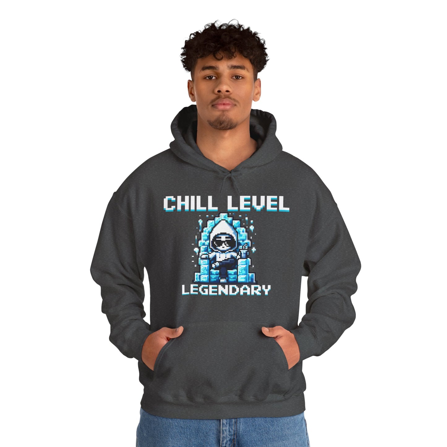 Frost-King Hoodie of Eternal Chill – “Chill Level: Legendary”
