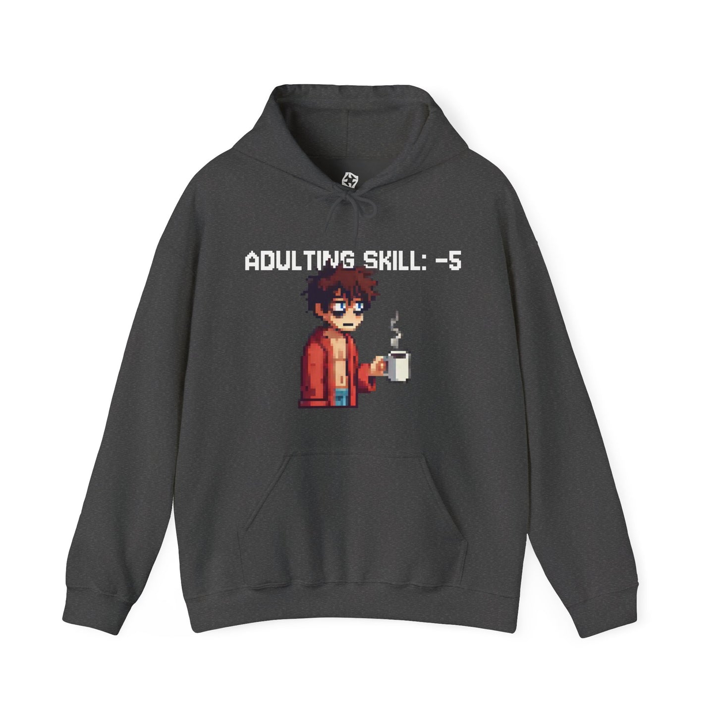 Daily Debuff Hoodie: -5 Adulting
