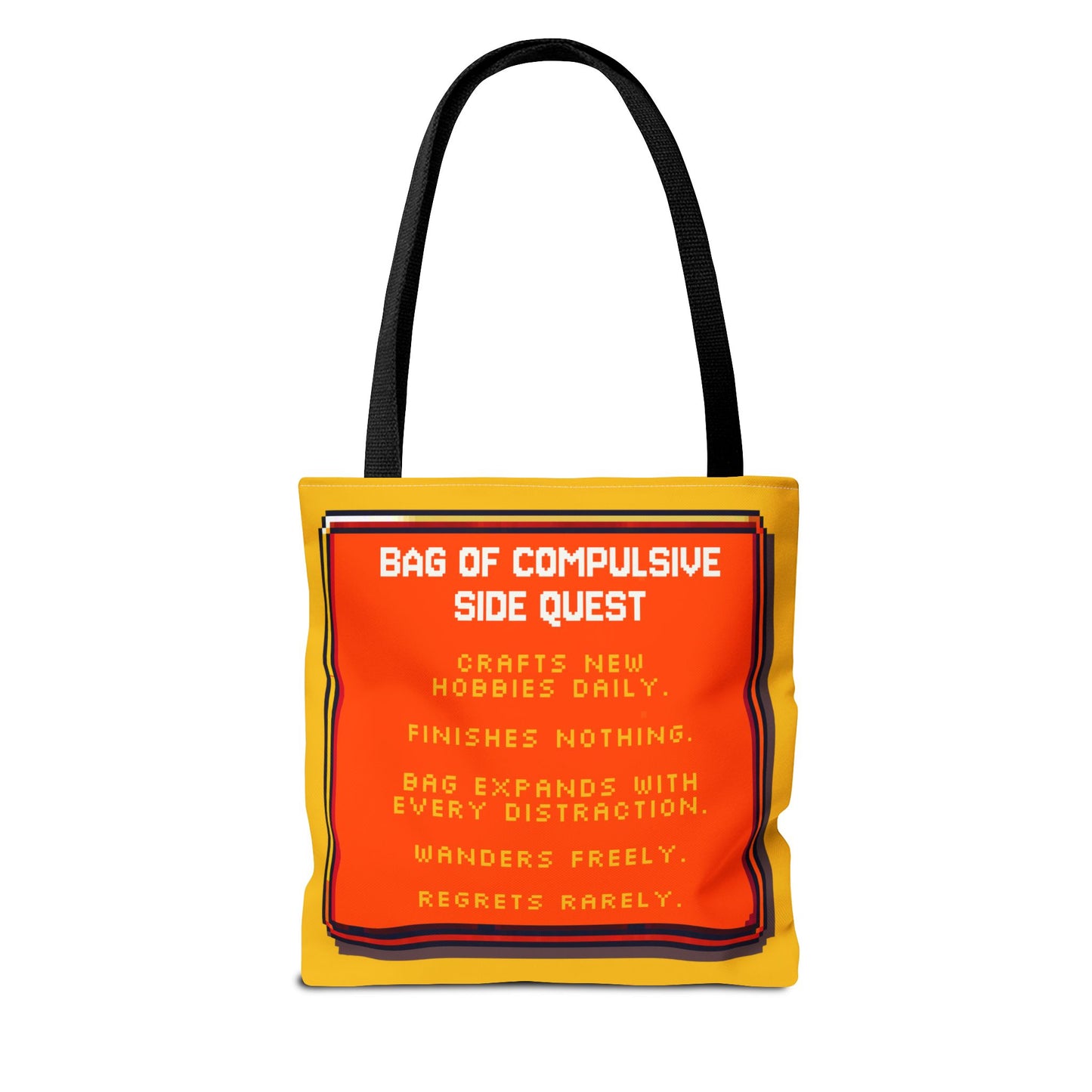 Bag of Compulsive Side Quest - Personalized with your NAME