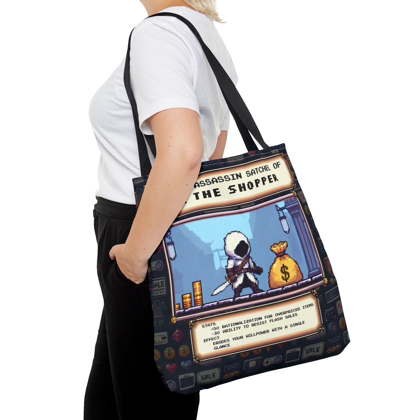 Budget Assassin Satchel – Personalized Rogue-Class Tote