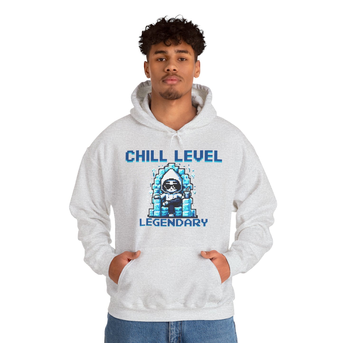Frost-King Hoodie of Eternal Chill – “Chill Level: Legendary”