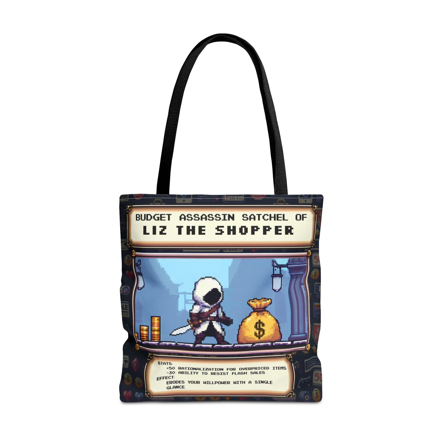 Budget Assassin Satchel – Personalized Rogue-Class Tote