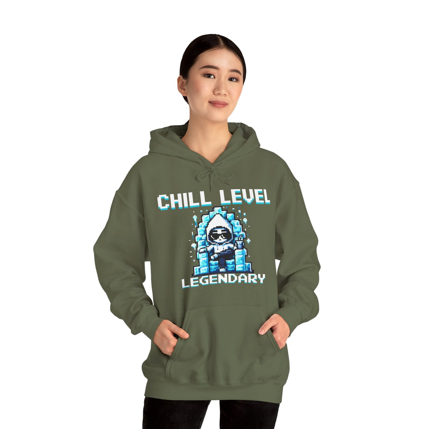 Frost-King Hoodie of Eternal Chill – “Chill Level: Legendary”