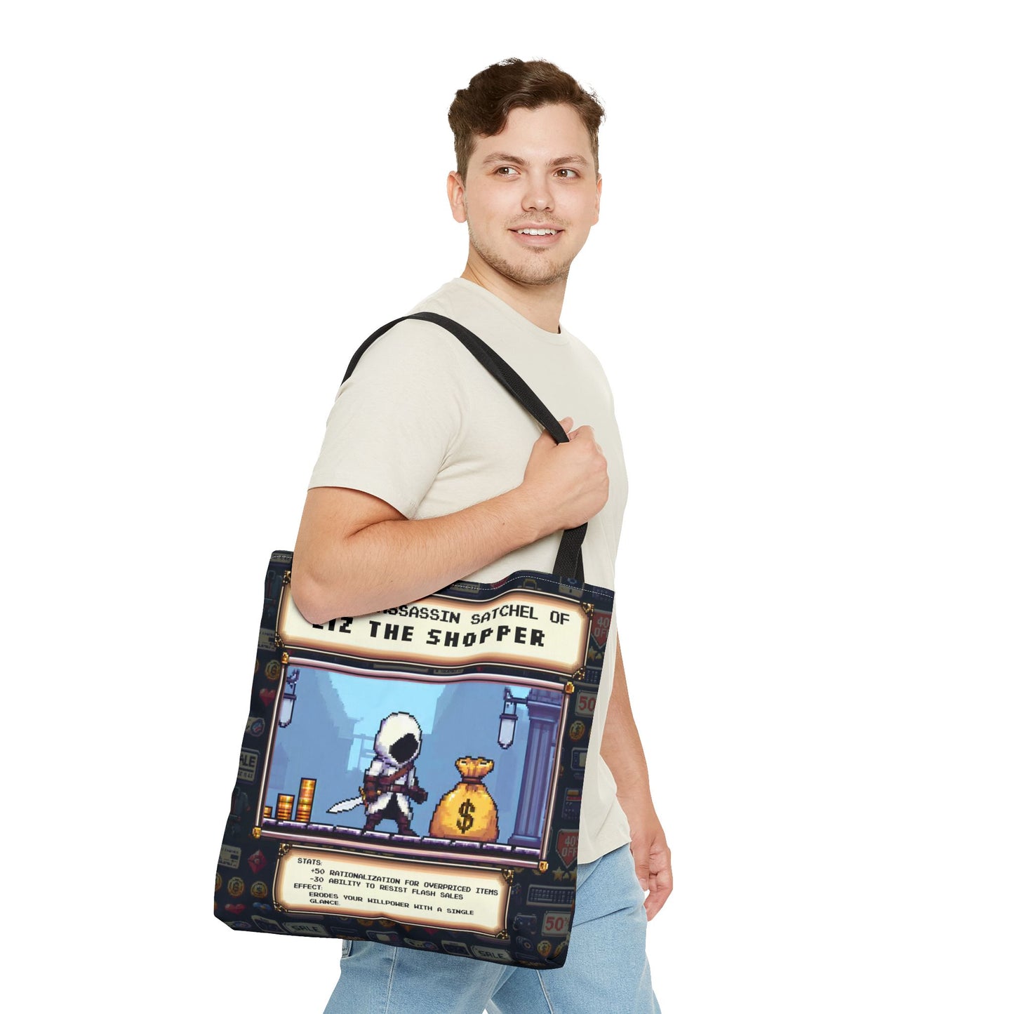 Budget Assassin Satchel – Personalized Rogue-Class Tote