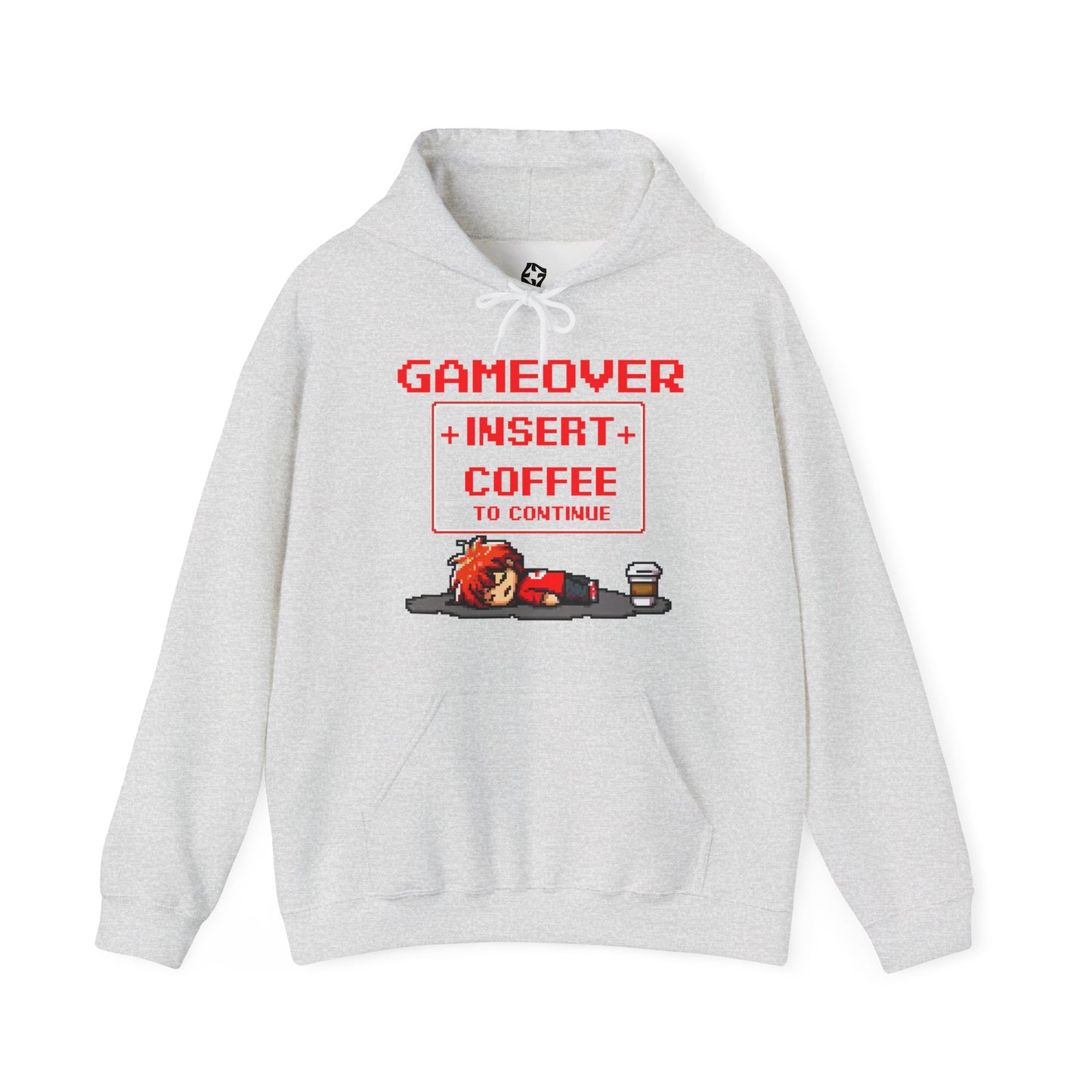 Respawn Hoodie of Low Battery – “Game Over, Insert Coffee to Continue”