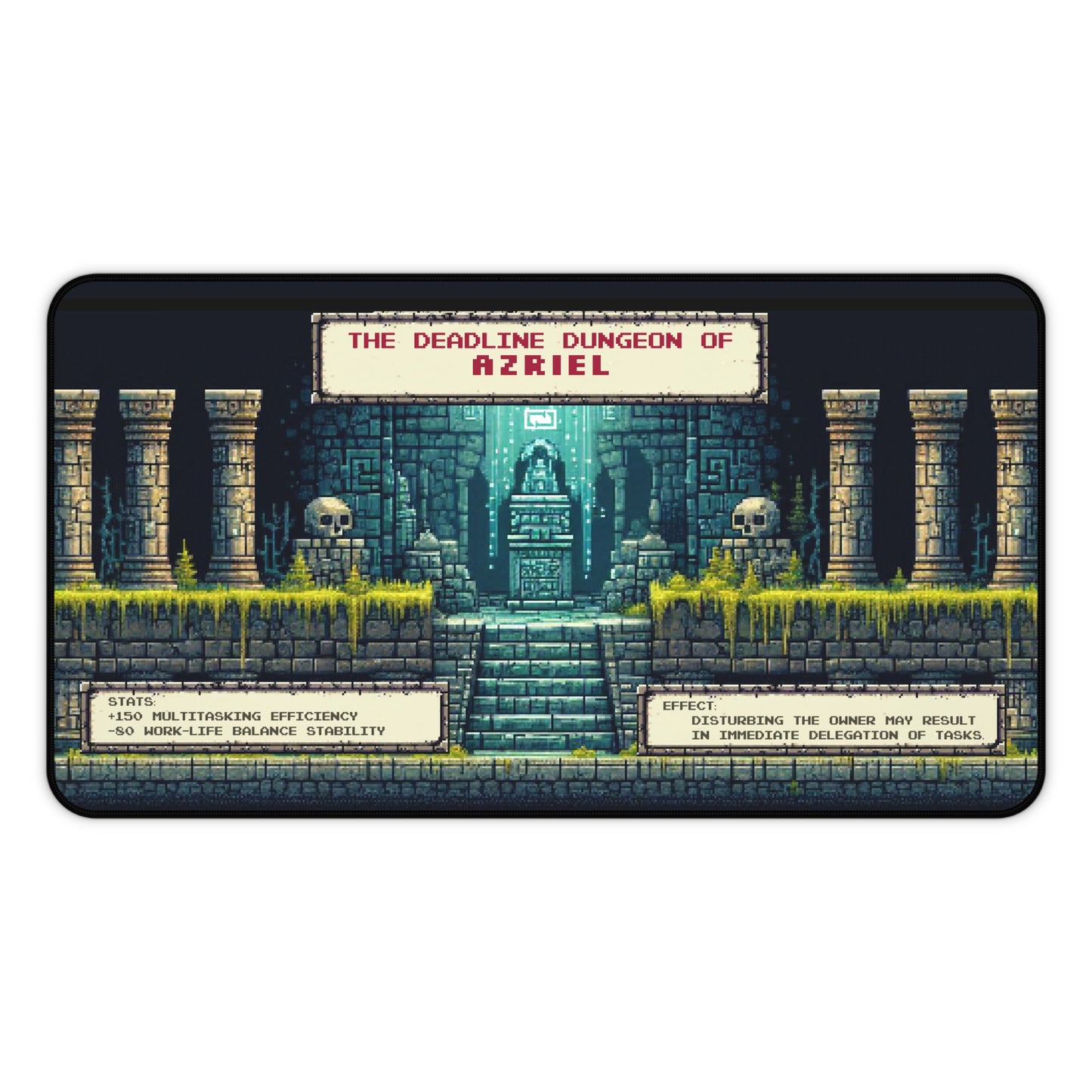 Deadline Dungeon Deskpad - Personalized with your NAME
