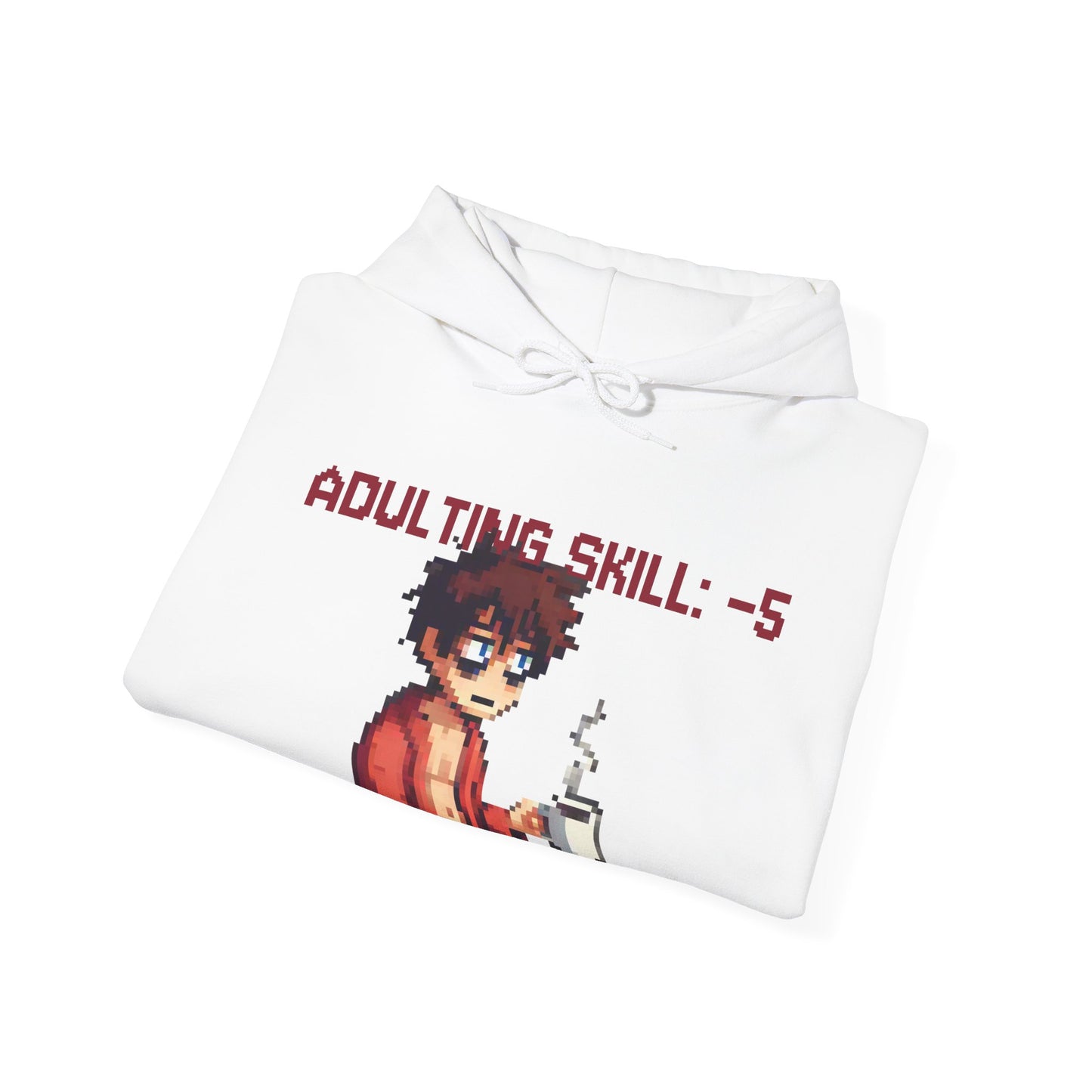 Daily Debuff Hoodie: -5 Adulting