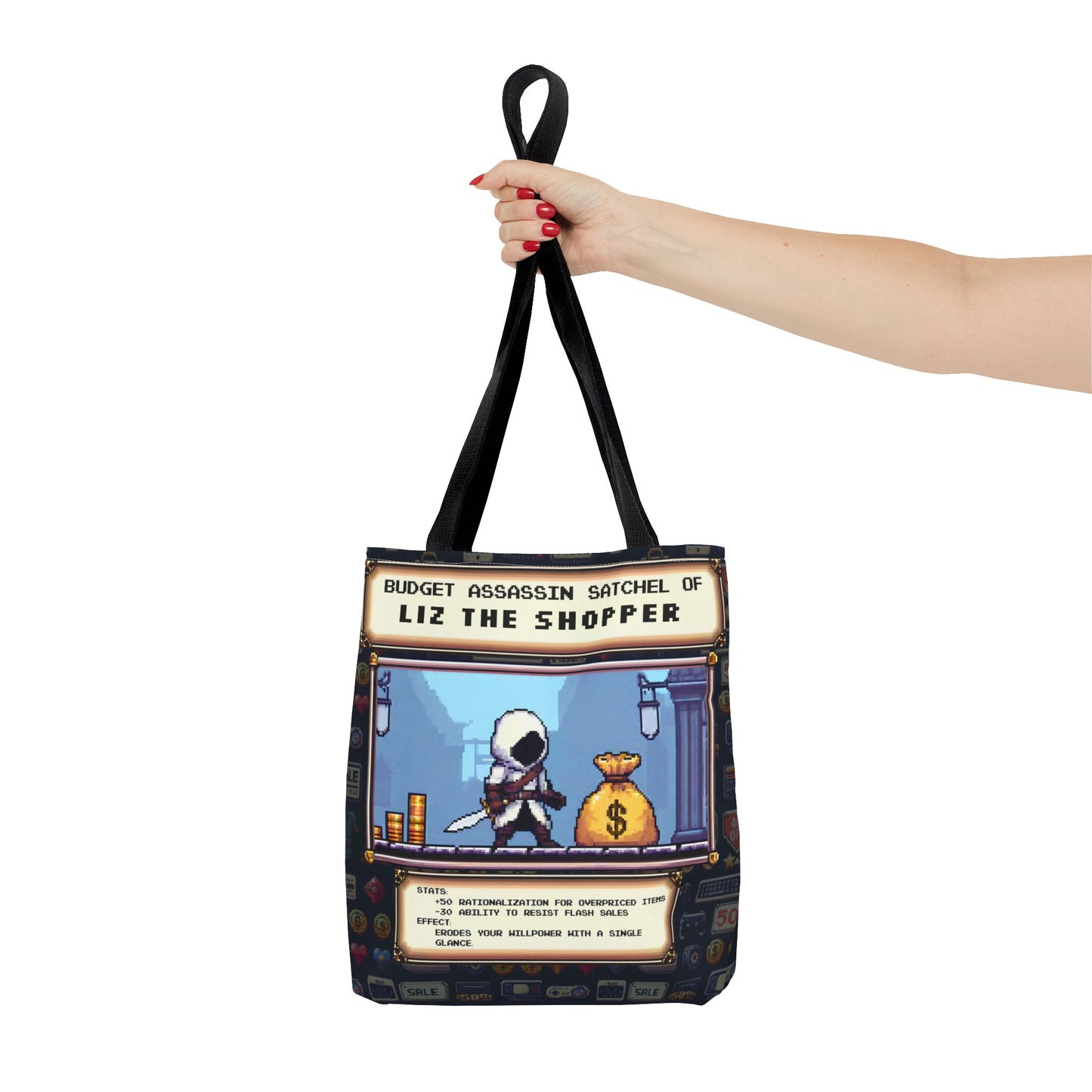 Budget Assassin Satchel – Personalized Rogue-Class Tote